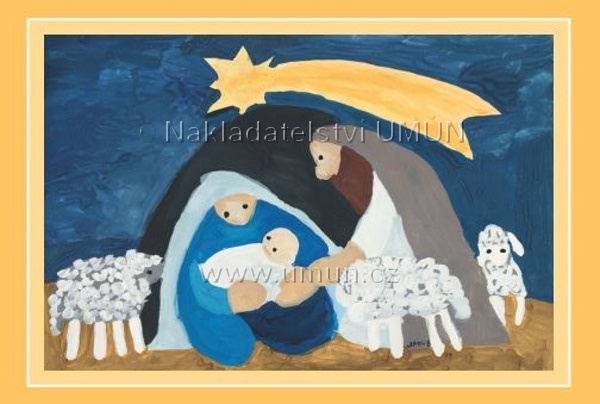 Vánoční přání zn.3424